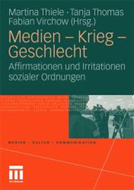 Buchcover des Buches "Medien-Krieg-Geschlecht" von Fabian Virchow.