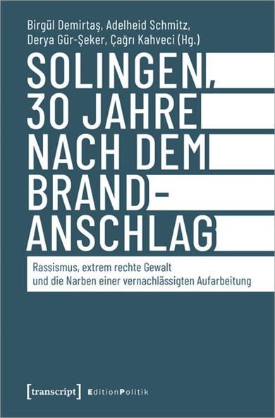 Cover Buch Neuerscheinung zum 30. Jahrestag des Solinger Brandanschlags