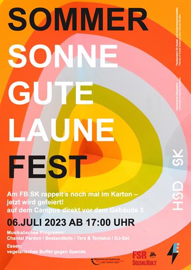 Plakat Sommerfest SK