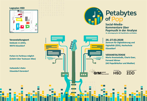 Flyer "Kongress Petabytes of Pop" (Seite 1)