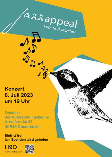 Poster summer concert 'jazzappeal'