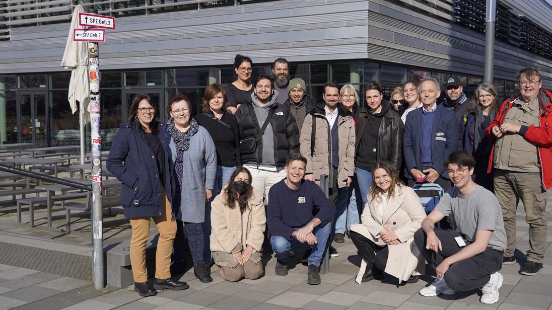 Gruppenfoto des ersten ESA-Workshops