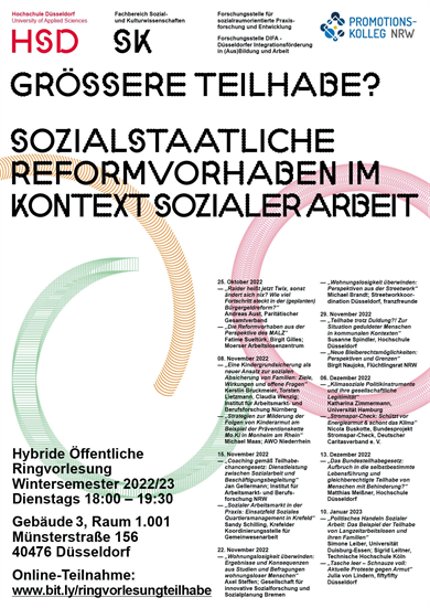 Veranstaltungsflyer Ringvorlesung