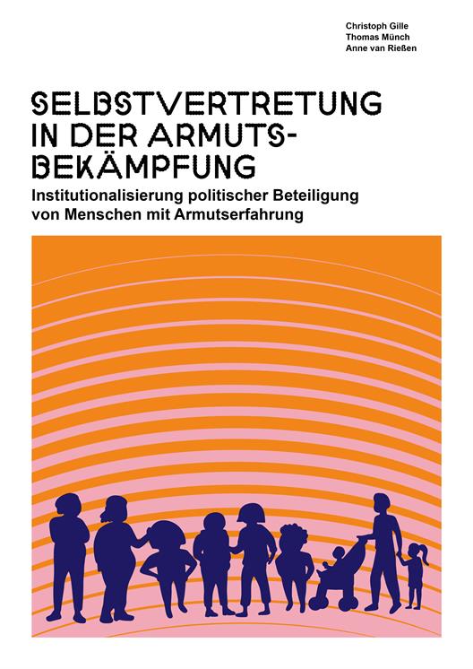 Cover vom Forschungsbericht Selbstvertretung in der Armutsbekaempfung