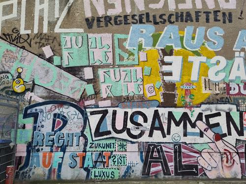 Graffiti Menschenrechte