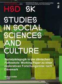 pic shows cover page of the Faculty of Social Sciences and Cultural Studies' journal series
