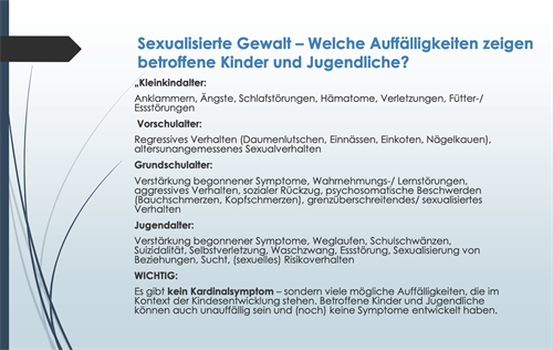 Präsentationsfolie von Dorthe Starnberger