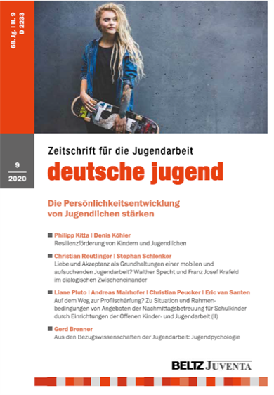 Article about the journal for youth work - deutsche jugend by Philipp Kitta and Denis Köhler