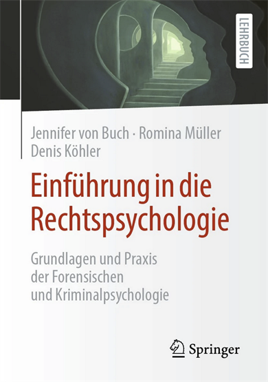 Buchcover "Einführung in die Rechtspsychologie"