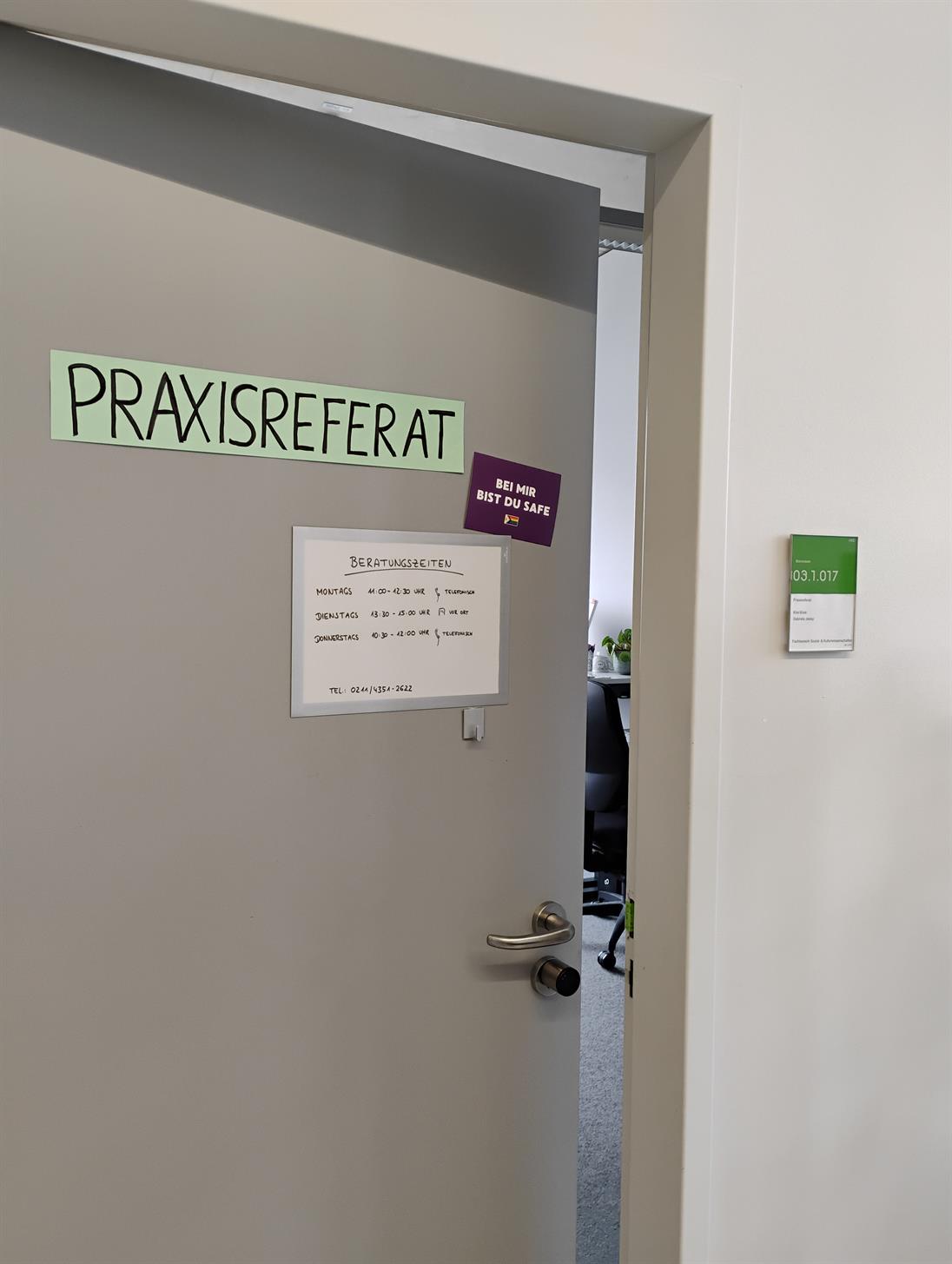 Praxisreferat Eingangstür